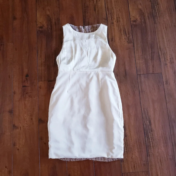 Alice + Olivia by Stacey Bendet Dusty Pink Ginger Rouched Fitted Dress Size 10 - Picture 9 of 16